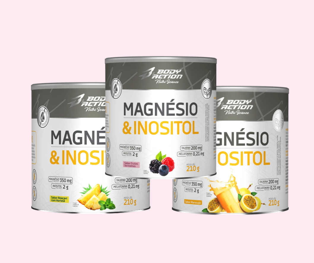 Magnésio & Inositol | 210g - Bodyaction